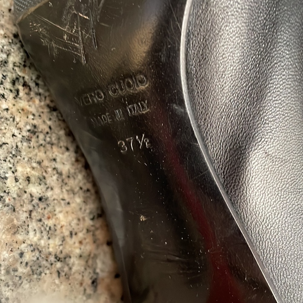 Giuseppe Zanotti Open Toe Leather Booties - Picture 6 of 8